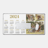 Kalender 2024 und FotoCollage Schreibtischunterlage (Tastatur & Maus)