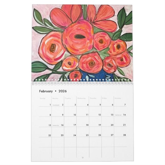Kalender 2024 von Monica Martin Fine Art (Feb 2026)