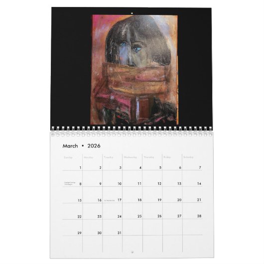 Kalender 2025 (Mär 2026)