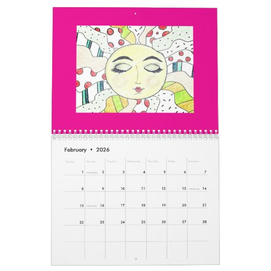 Kalender 2025 (Feb 2026)