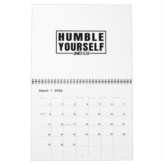 Kalender 2025 (Mär 2026)