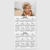 Kalender 2025 2026 mit Foto-2-jähriger Magnetkarte (Vorderseite)