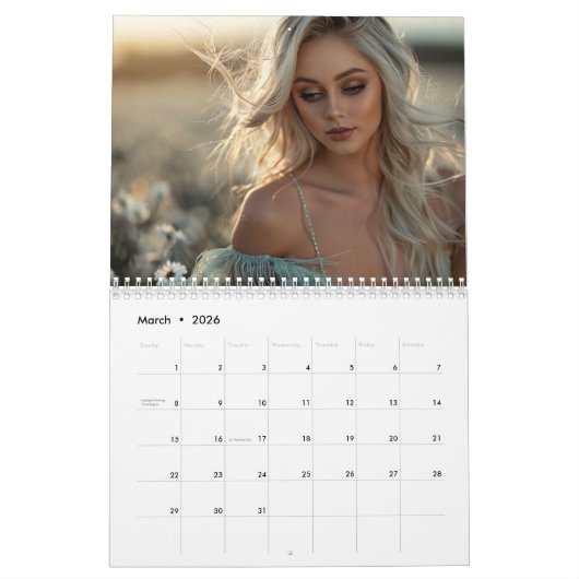 Kalender 2025 - Amanda Sinclair (Mär 2026)