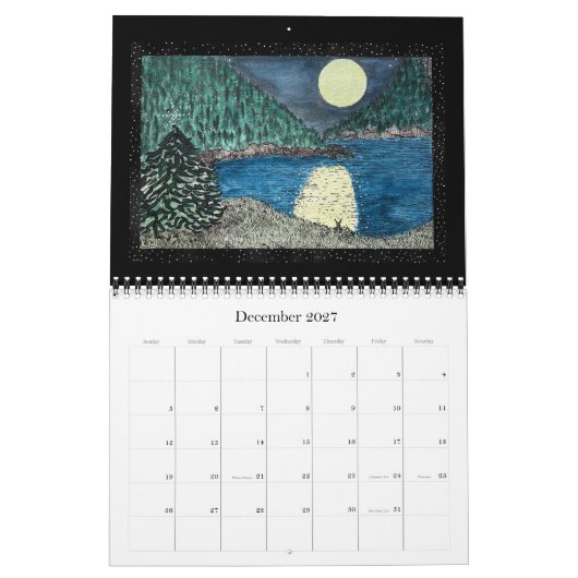 Kalender 2025 aus der Whimslee-Sammlung (Dez 2027)