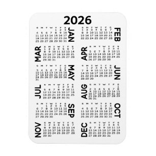 Kalender 2025 - Basishöchstbetrag Magnet