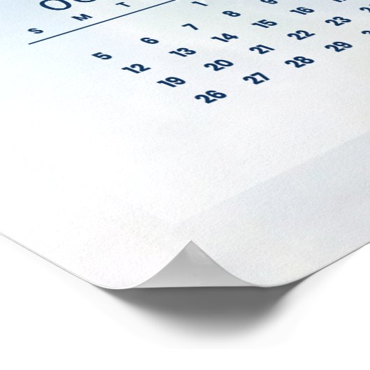 Kalender 2025 Blume der Löwenzahn Poster (Ecke)