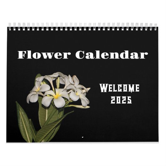 Kalender 2025 Blume und Nacht (Titelbild)