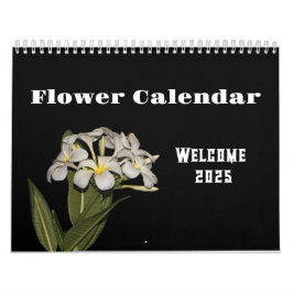 Kalender 2025 Blume und Nacht