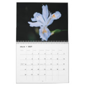 Kalender 2025 Blume und Nacht (Mär 2027)