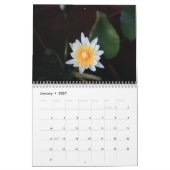 Kalender 2025 Blume und Nacht (Jan 2027)