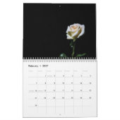 Kalender 2025 Blume und Nacht (Feb 2027)