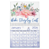 Kalender 2025 - Blütezeit (Jan 2026)