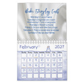 Kalender 2025 - Blütezeit (Feb 2027)