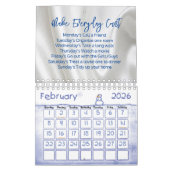 Kalender 2025 - Blütezeit (Feb 2026)