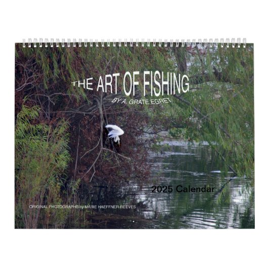 Kalender 2025: Die Kunst des Fischens von A.Grate  (Titelbild)