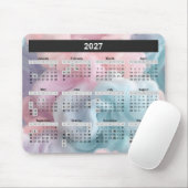 Kalender 2025 für Abstrakte Baumwollkerzen Mousepad (Mit Mouse)