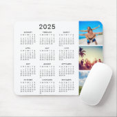 Kalender 2025 für den benutzerdefinierten Speicher Mousepad (Mit Mouse)