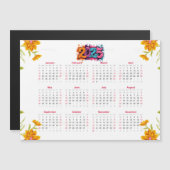 Kalender 2025 für die Volljahresperiode - Basissze Magneteinladung (Vorne/Hinten)