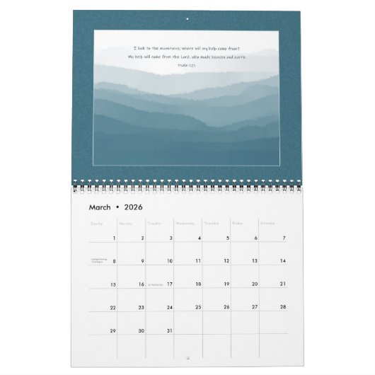 Kalender 2025 für Schrift und Förderung (Mär 2026)