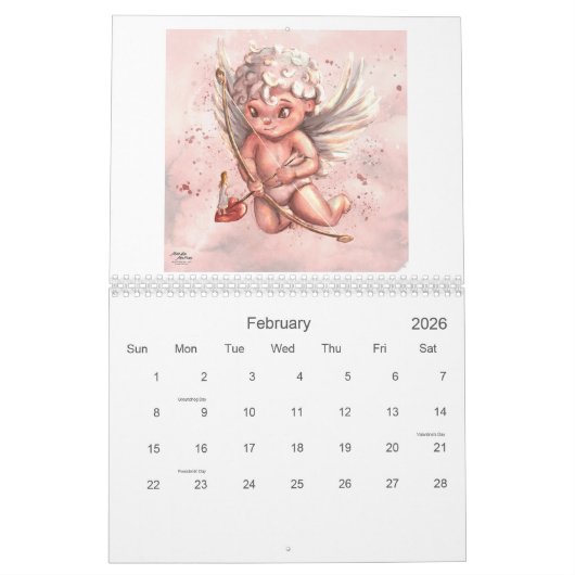 Kalender 2025 "Geschenk" von Monika Marzec (Feb 2026)