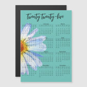 Kalender 2025 - Jahresschrift Magnetkarte (Vorne/Hinten)