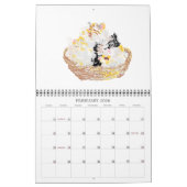 Kalender 2025: Liebe der Feline (Feb 2026)