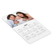 Kalender 2025 mit benutzerdefiniertem Foto Magnet (Rechte Seite)