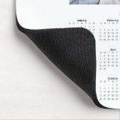 Kalender 2025 mit benutzerdefiniertem Foto Mousepad (Ecke)