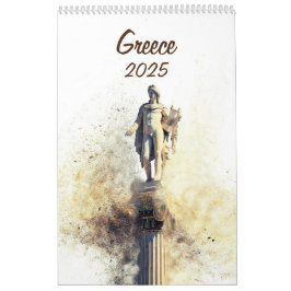 Kalender 2025 mit Fotos Griechenlands