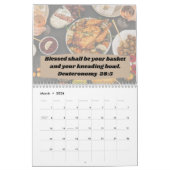 Kalender 2025 mit Inspiration-Bibelversen (Mär 2026)