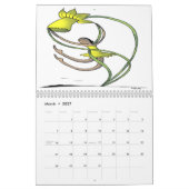 Kalender 2025 mit Originalkunst. (Mär 2027)