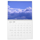 Kalender 2025 mit Wolken (Mär 2027)