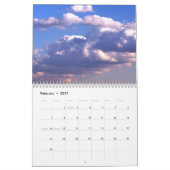 Kalender 2025 mit Wolken (Feb 2027)