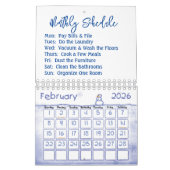 Kalender 2025 Monatlicher Zeitplan Blumenkuh (Feb 2026)