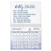 Kalender 2025 Monatlicher Zeitplan Blumenkuh (Jan 2026)