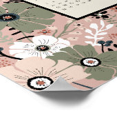 Kalender 2025 Muster Poster (Ecke)