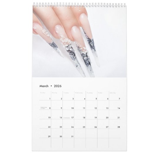Kalender 2025 Nails Beauty (Mär 2026)