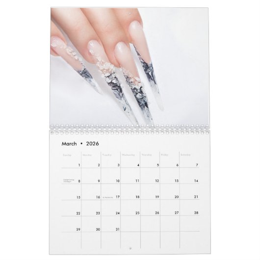 Kalender 2025 Nails Beauty (Mär 2026)