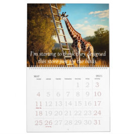 Kalender 2025 - Nicht so ernst