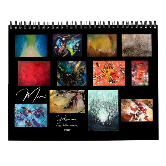 Kalender 2025 - Peggy Drouault (Rückseite)