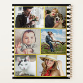 Kalender 2025 - Preppy Floral Stripes | Foto Planer (Rückseite)