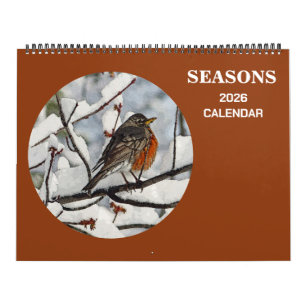 KALENDER 2025 "SAISONS" 12 MONATE