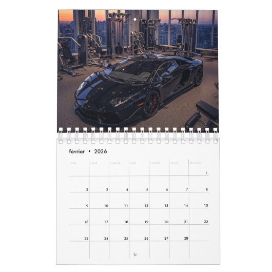 Kalender 2025: Sportwagen (Feb 2026)