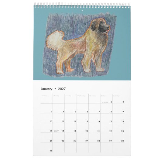 Kalender 2026 (Jan 2027)