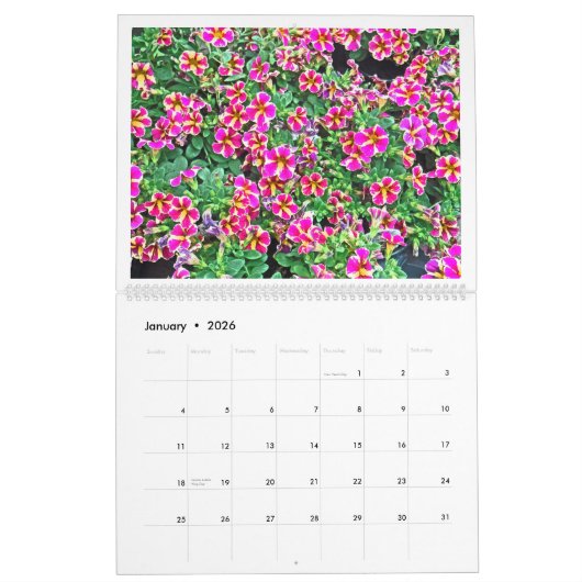 KALENDER 2026/BLUME (Jan 2026)