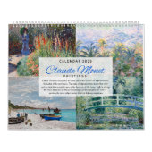 Kalender 2026 - Claude Monet - Impressionismus (Titelbild)