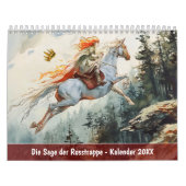 Kalender 2026 – Die Sage der Rosstrappe (Titelbild)