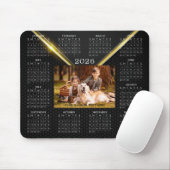 Kalender 2026 Ein Foto mit dem Namen Black Gold Mousepad (Mit Mouse)
