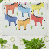 Kalender 2026 - Farbiger Donkey Geschirrtuch (Gefaltet)