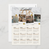 Kalender 2026 feiertagspostkarte (Vorne/Hinten)